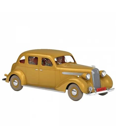 Coche Tintin escala 1/24, beige interior, MOULINSART