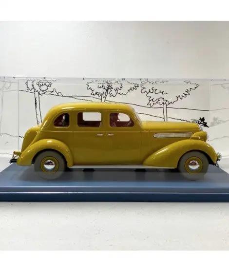 Tintin coche escala 1/24 - 36 - El coche cerrado beige – Las 7 bolas de cristal
