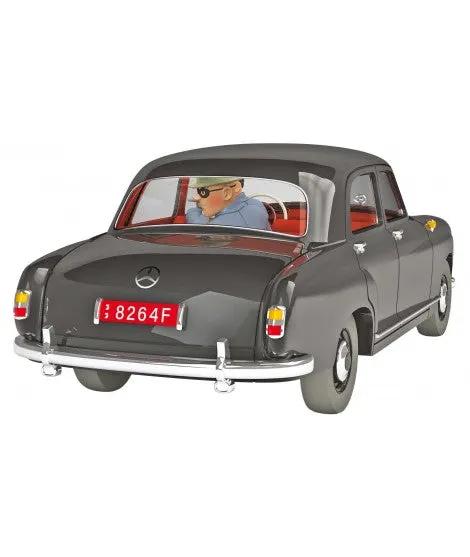 Coche Tintin a escala 1/24 MOULINSART, La Voiture des Agents Bordures, L’Affaire Tournesol, gris