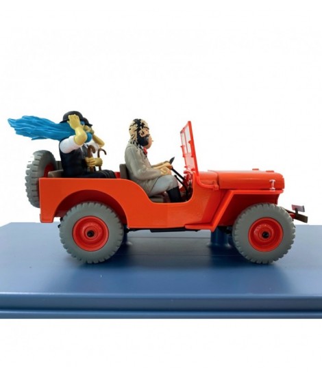 Tintin coche escala 1/24 -47 - La Jeep du  Desert- Tintin el el país del oro negro