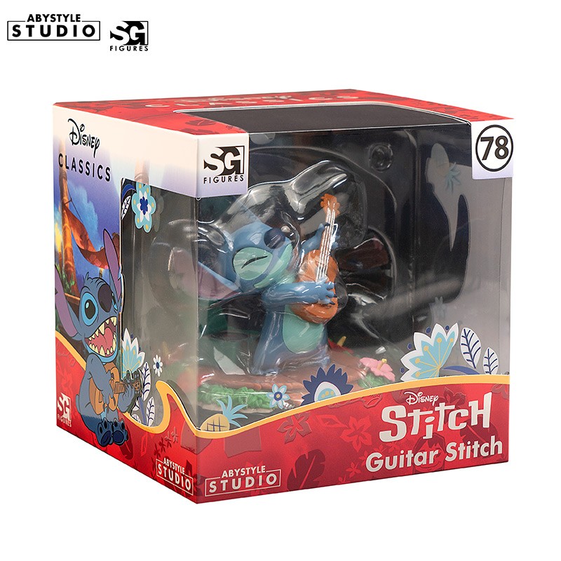 Disney - Lilo &amp; Stitch - Stitch Guitar Figure 10cm