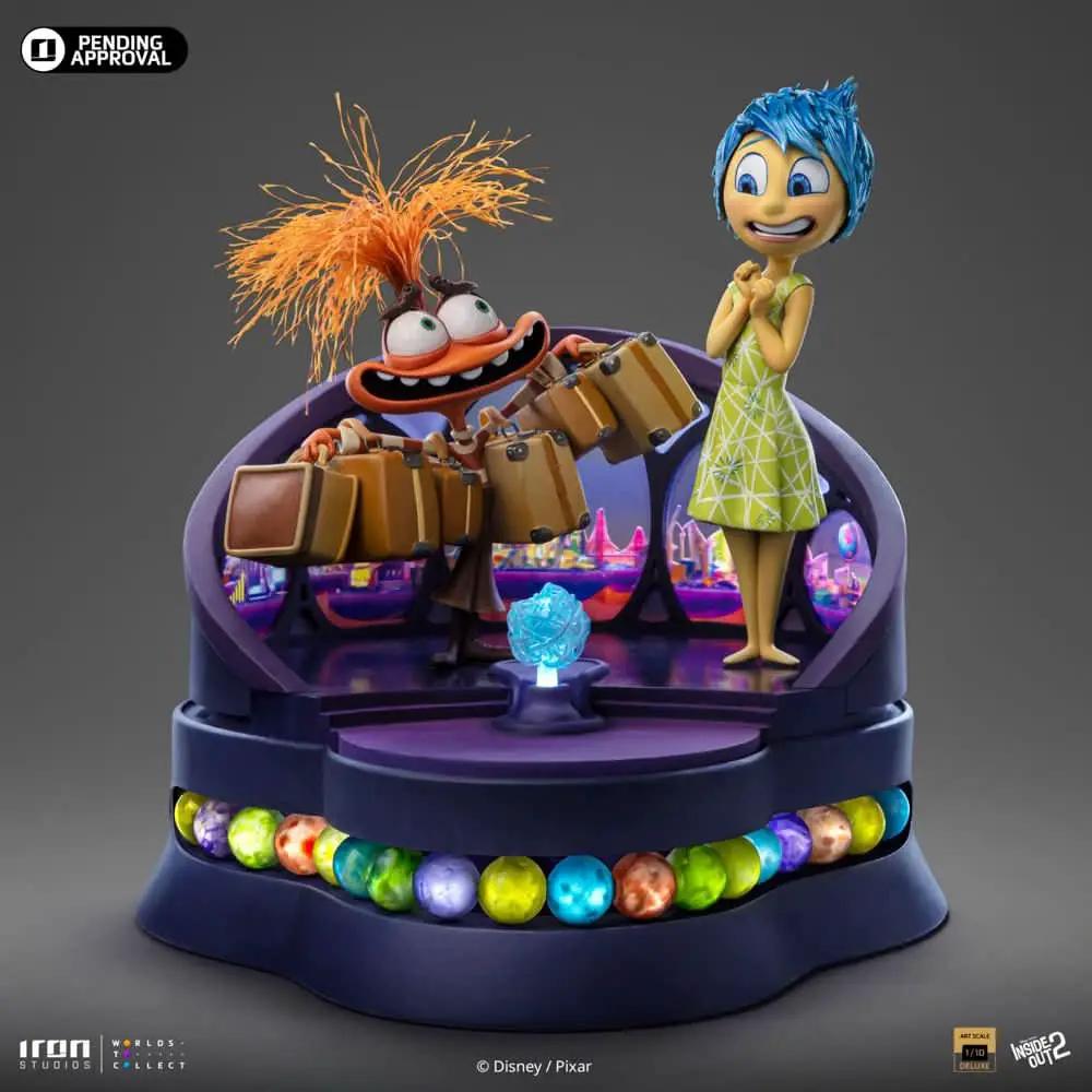 Pre-Order - Statue Joy and Anxiety Deluxe - Inside Out 2 - Art Scale 1/10 - Iron Studios