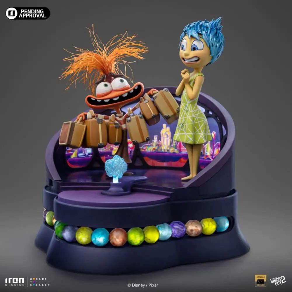 Pre-Order - Statue Joy and Anxiety Deluxe - Inside Out 2 - Art Scale 1/10 - Iron Studios