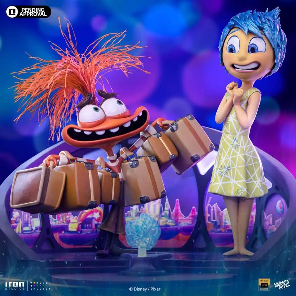 Pre-Order - Statue Joy and Anxiety Deluxe - Inside Out 2 - Art Scale 1/10 - Iron Studios