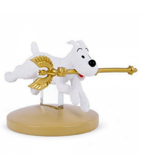 Figura TF1 de colección Tintin Milu Cetro 7cm