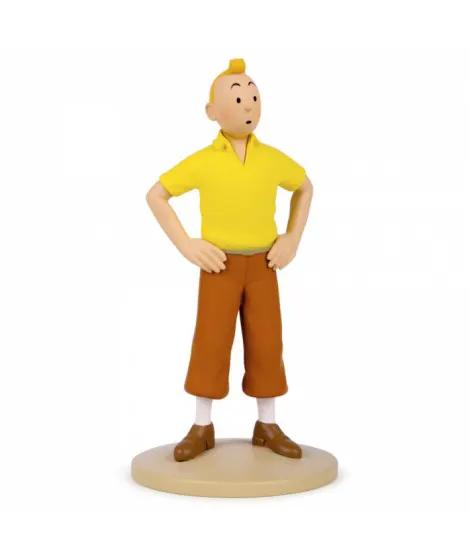 Figura de acción Tintin TF1 de colección, polo amarillo, 13 cm