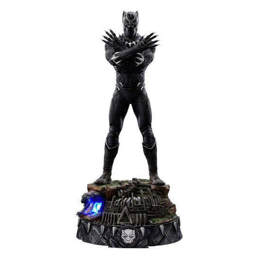 The Infinity Saga Estatua Art Scale 1/10 Black Panther Deluxe 25 cm