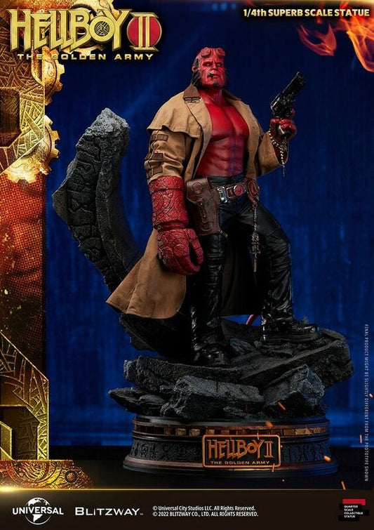 Hellboy 2: The Golden Army - Hellboy 1:4 Scale Statue