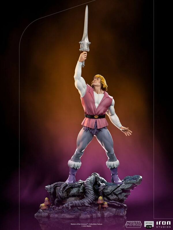 Masters of the Universe Estatua 1/10 Art Scale Prince Adam 38 cm