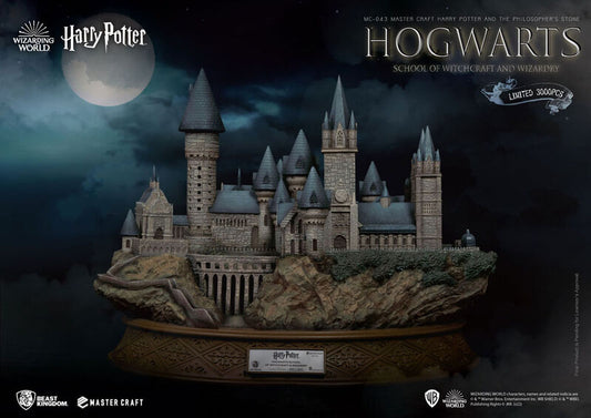 Harry Potter y la piedra filosofal Estatua Master Craft Hogwarts School Of Witchcraft And Wizardry 32 cm