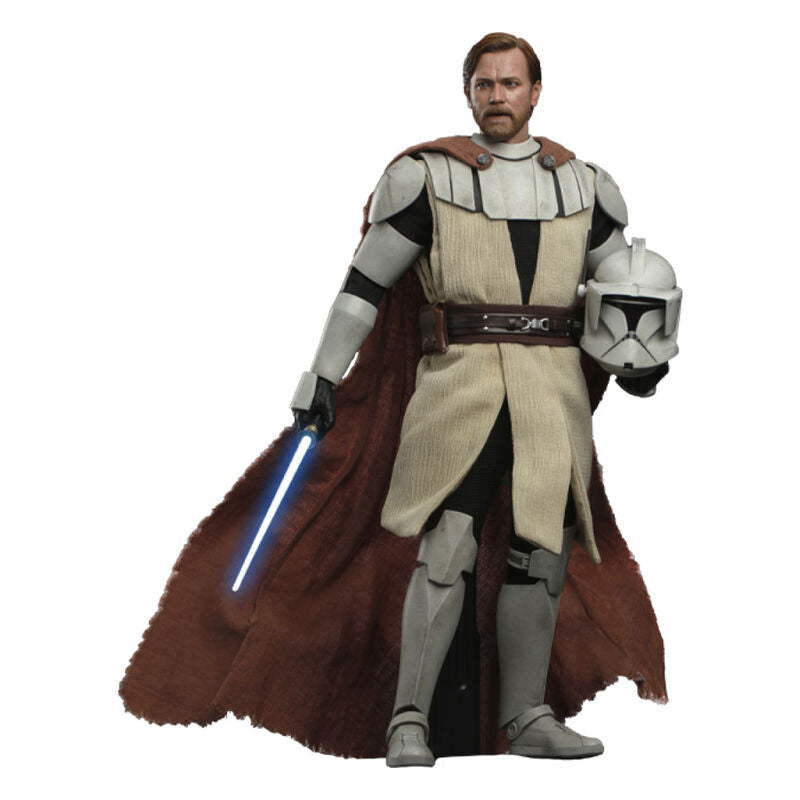 Star Wars The Clone Wars Figura 1/6 Obi-Wan Kenobi 30 cm TMS 095