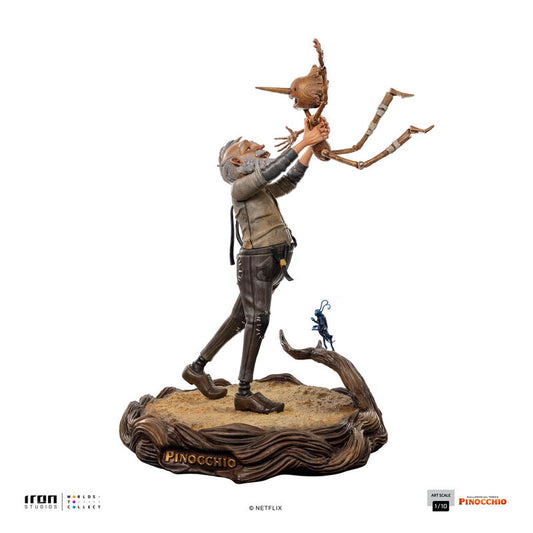 Pinocchio Statue Art Scale 1/10 Gepeto &amp; Pinocchio 23 cm 