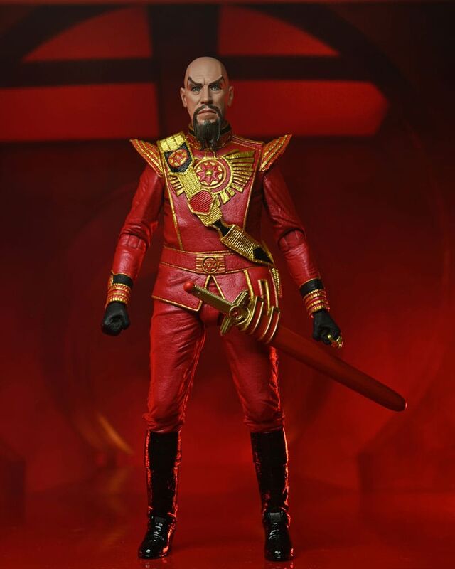 Flash Gordon (1980) Figura Ultimate Ming (Red Military Outfit) 18 cm