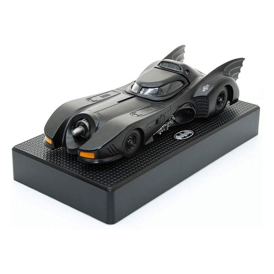 DC Comics Voice Activated Batmobile with Bluetooth Speaker Function Diecast 10cm