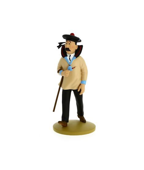 Figura Tintin de colección resina Dupont marinero