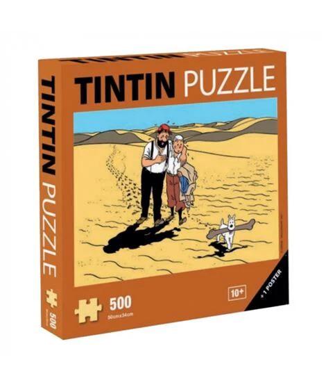 TINTIN PUZZLE PAÍS DE LA SED 500 PIEZAS by MOULINSART