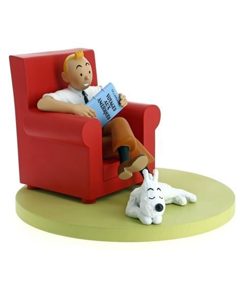 RESIN - TINTIN RED SOFA - DIE IKONEN