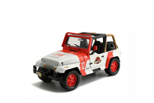 Jurassic Park: Fahrzeug im Maßstab 1:24 Jeep Wrangler