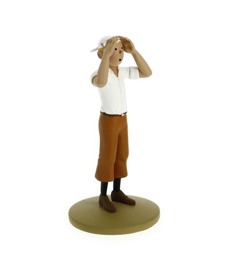 TF1 RESIN FIGURE - TINTIN DESERT 13CM