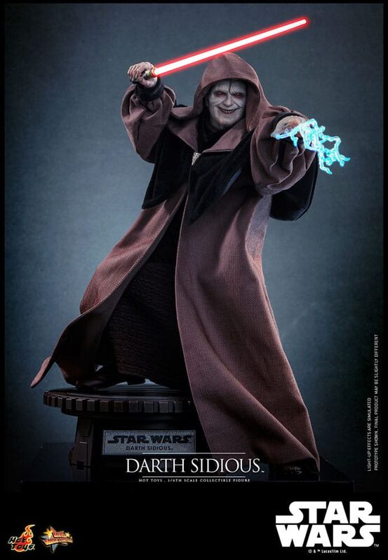 Star Wars Figura Movie Masterpiece 1/6 Darth Sidious 29 cm