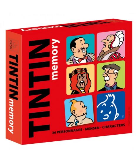 Tintin memory game - Characters