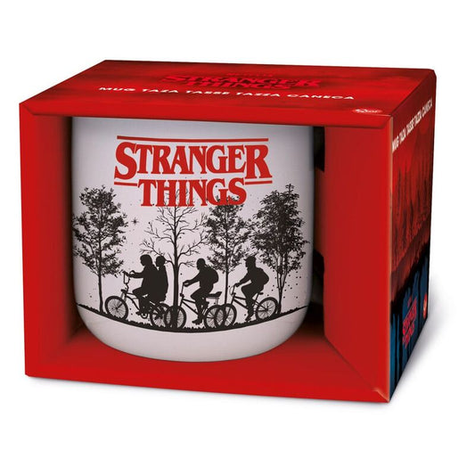 Stranger Things Taza Friends with Bikes 355 ml