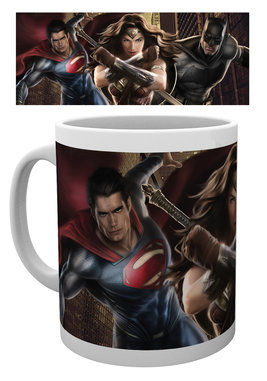 BATMAN VS SUPERMAN Trio Action MUG