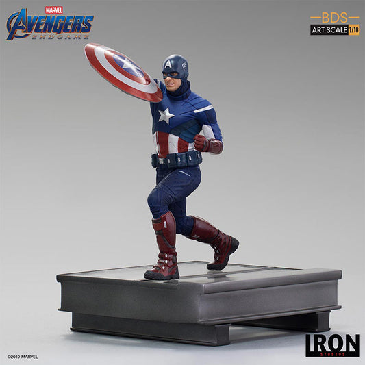 Vengadores: Endgame Estatua BDS Art Scale 1/10 Captain America 2012 21 cm