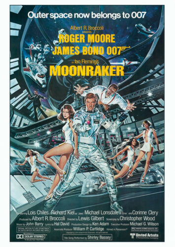 PYRAMID INTERNATIONAL POSTER JAMES BOND "MOONRAKER" 61 X 91 CM