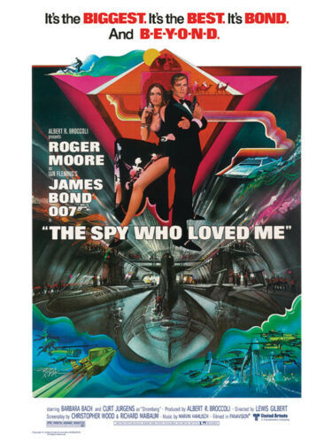 PYRAMID INTERNATIONAL POSTER JAMES BOND "THE SPY WHO LOVED ME" 61 X 91 CM