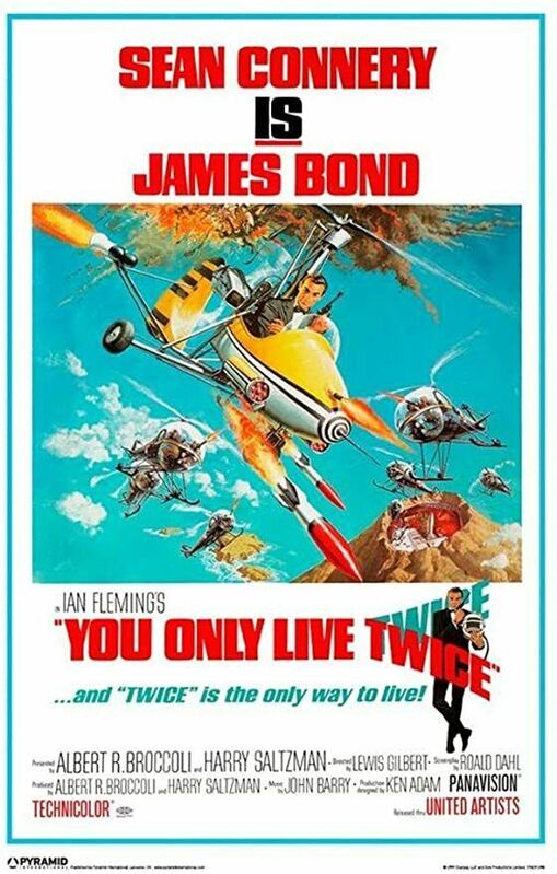 PYRAMID INTERNATIONAL POSTER JAMES BOND YOU ONLY LIVE TWICE 61 X 91 CM