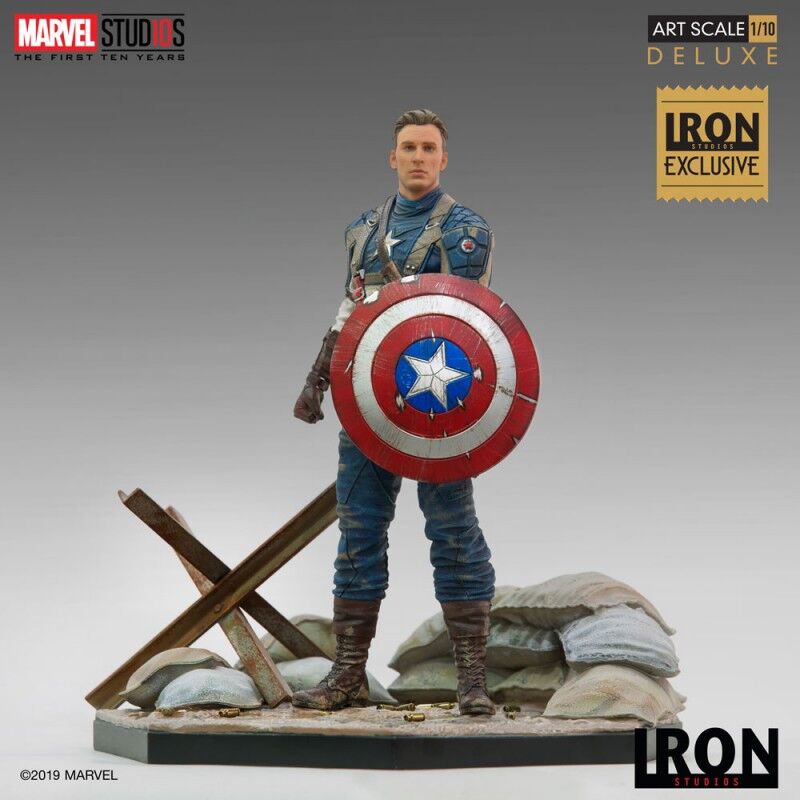 CAPTAIN AMERICA 1ST AVENGER – 1/10 BDS ART SCALE EXKLUSIV 