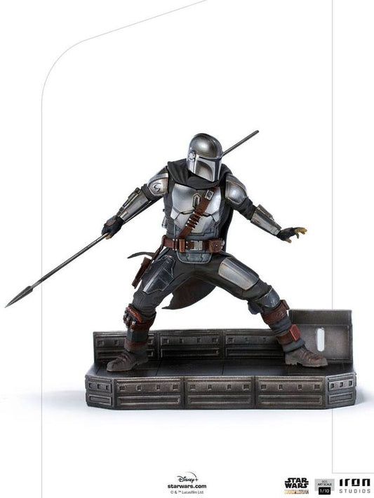 Star Wars The Mandalorian Estatua 1/10 BDS Art Scale Mandalorian 20 cm