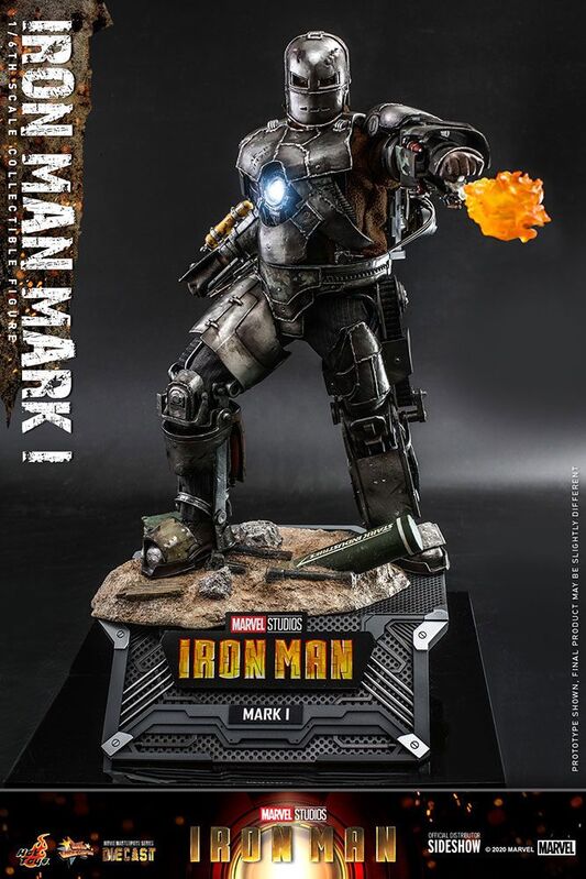 Iron Man Figur Movie Masterpiece 1/6 Iron Man Mark I 30 cm