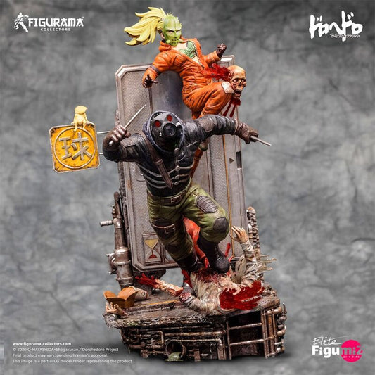 Dorohedoro Diorama Elite FigumiZ 1/8 Caiman & Nikaido 37 cm