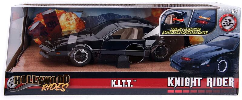 KNIGHT RIDER KITT PONTIAC FIREBIRD DIE CAST 1:24 JADA 30086