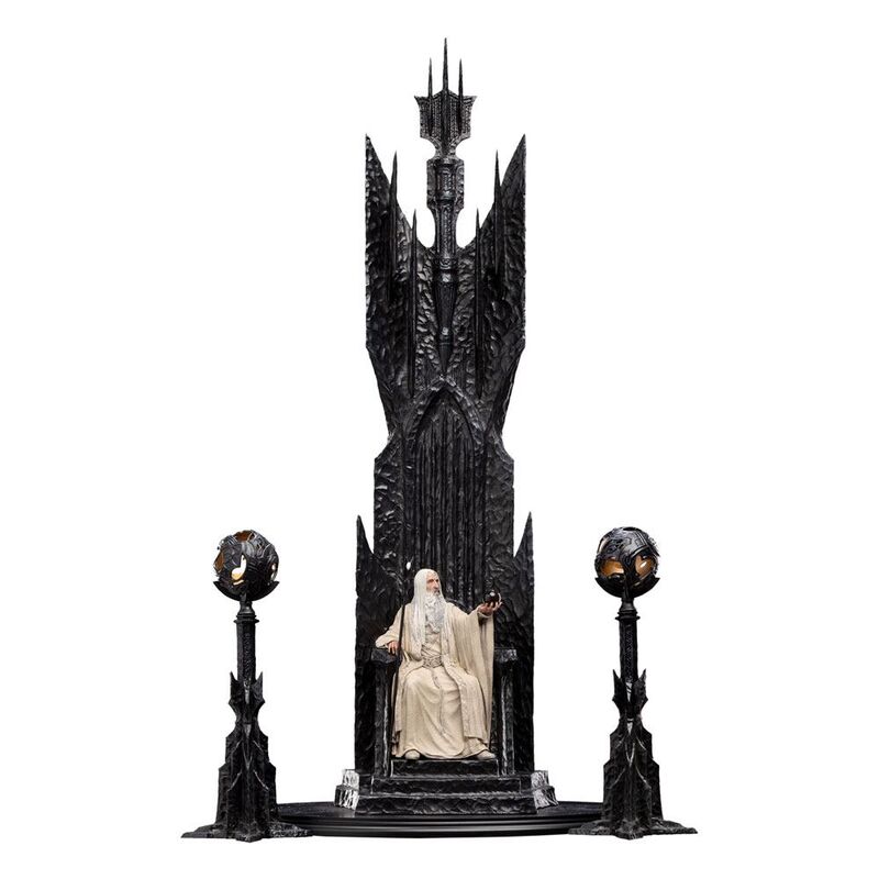 El Señor de los Anillos Estatua 1/6 Saruman the White on Throne 110 cm