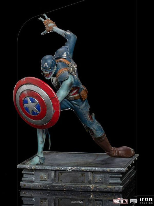 What If...? Estatua 1/10 Art Scale Captain America Zombie 22 cm