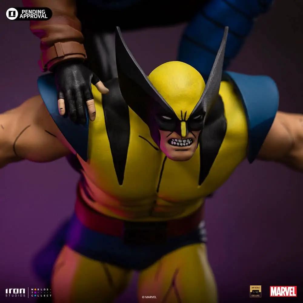 Statue Gambit e Wolverine - X-Men 97 - Art Scale 1/10 - Iron Studios