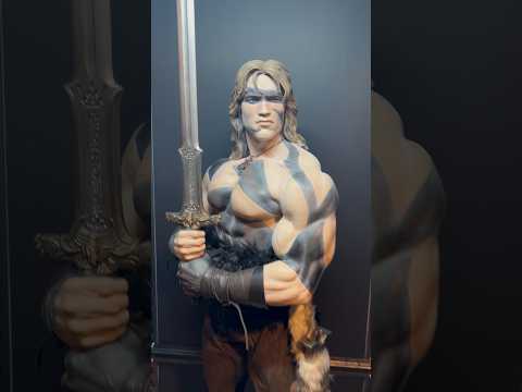 Conan der Barbar: Conan Warpaint Edition, Elite-Serie-Statue im Maßstab 1:2, 117 cm