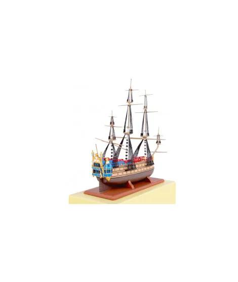 Figura de colección en resina de Tintin Unicornio, 25 cm, MOULINSART