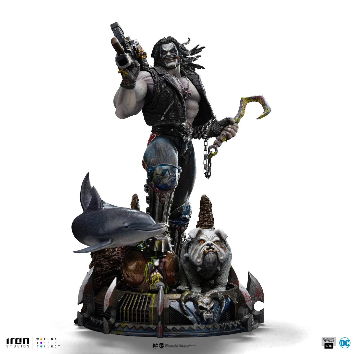 Pre-Order - Statue Lobo Unleashed - DC Comics - Art Scale 1/10 - Iron Studios