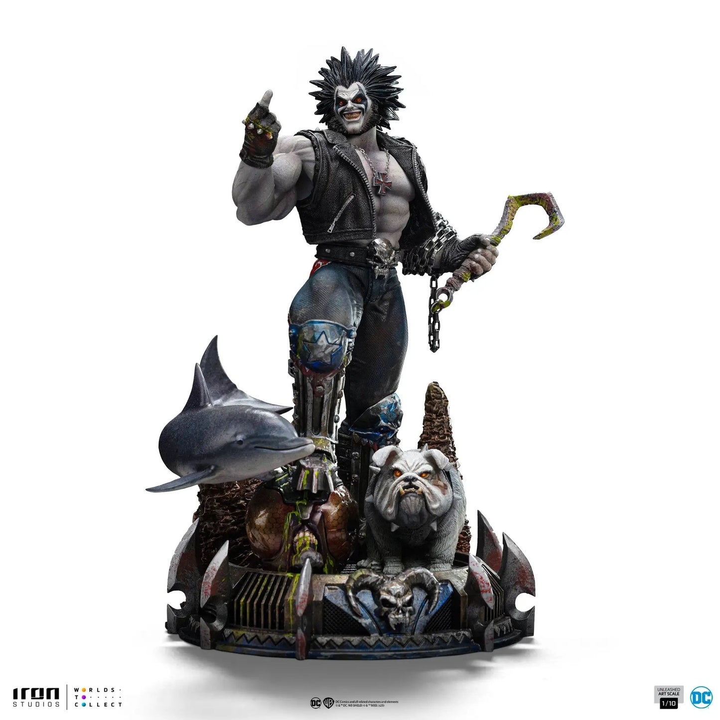 Pre-Order - Statue Lobo Unleashed - DC Comics - Art Scale 1/10 - Iron Studios