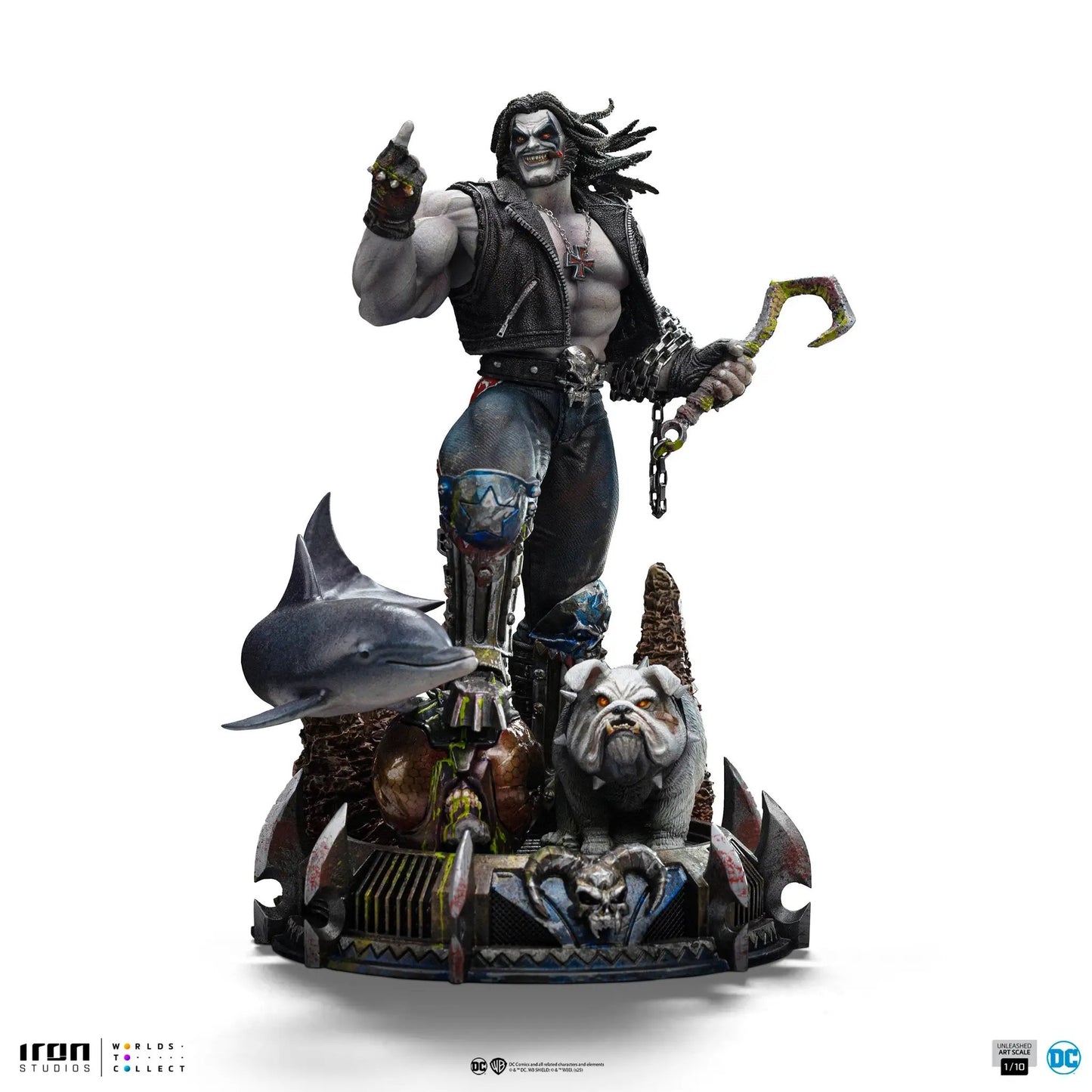 Pre-Order - Statue Lobo Unleashed - DC Comics - Art Scale 1/10 - Iron Studios