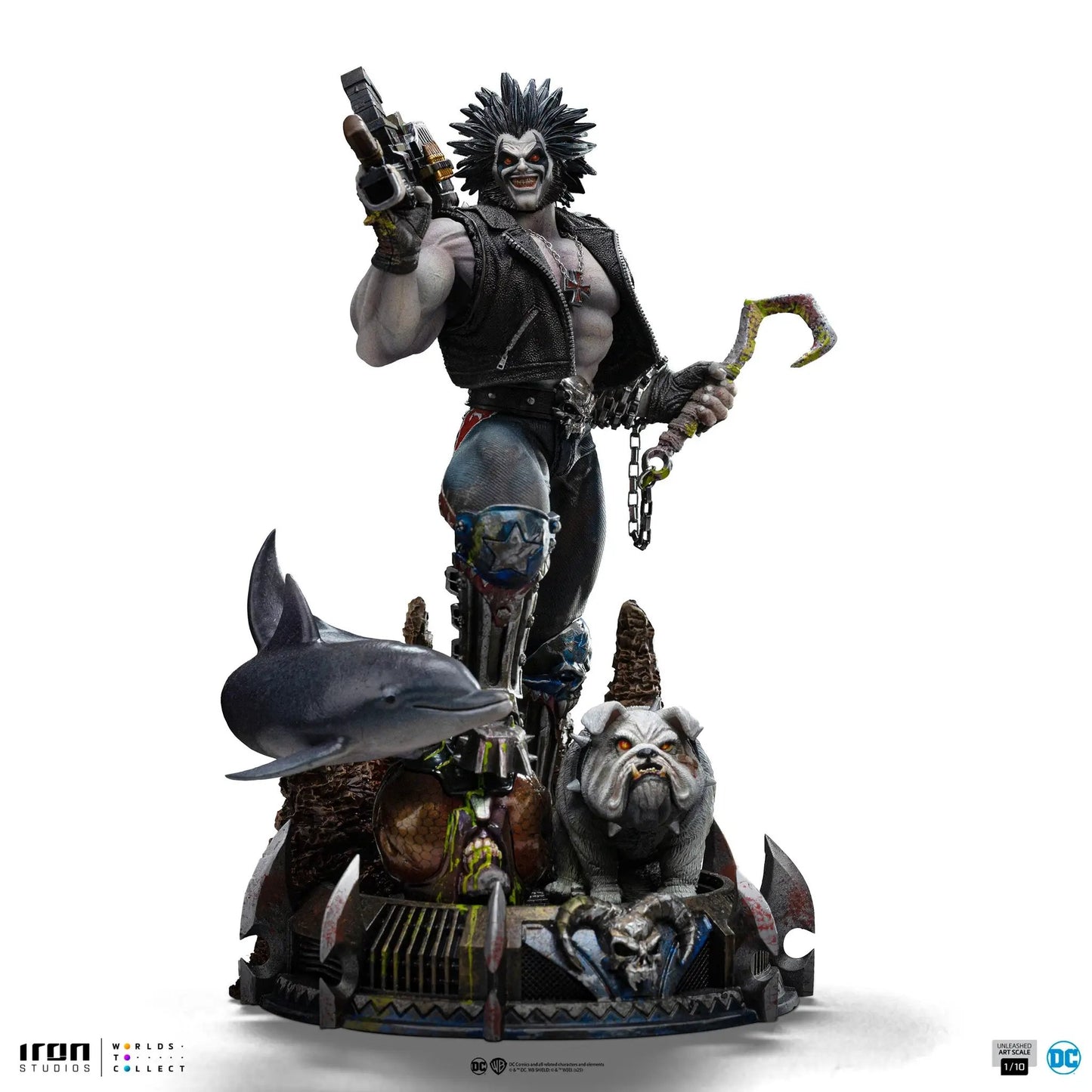 Pre-Order - Statue Lobo Unleashed - DC Comics - Art Scale 1/10 - Iron Studios