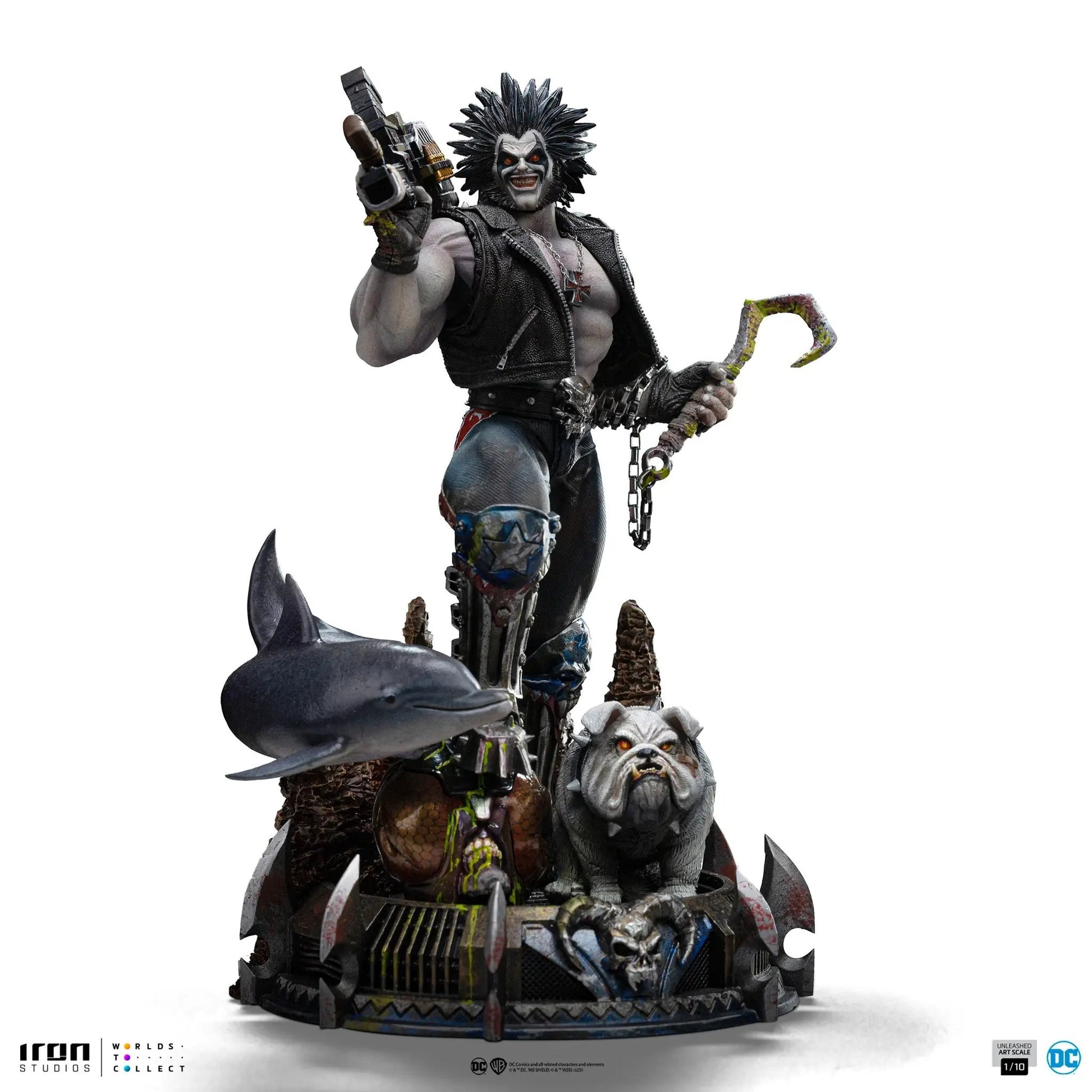 Pre-Order - Statue Lobo Unleashed - DC Comics - Art Scale 1/10 - Iron Studios