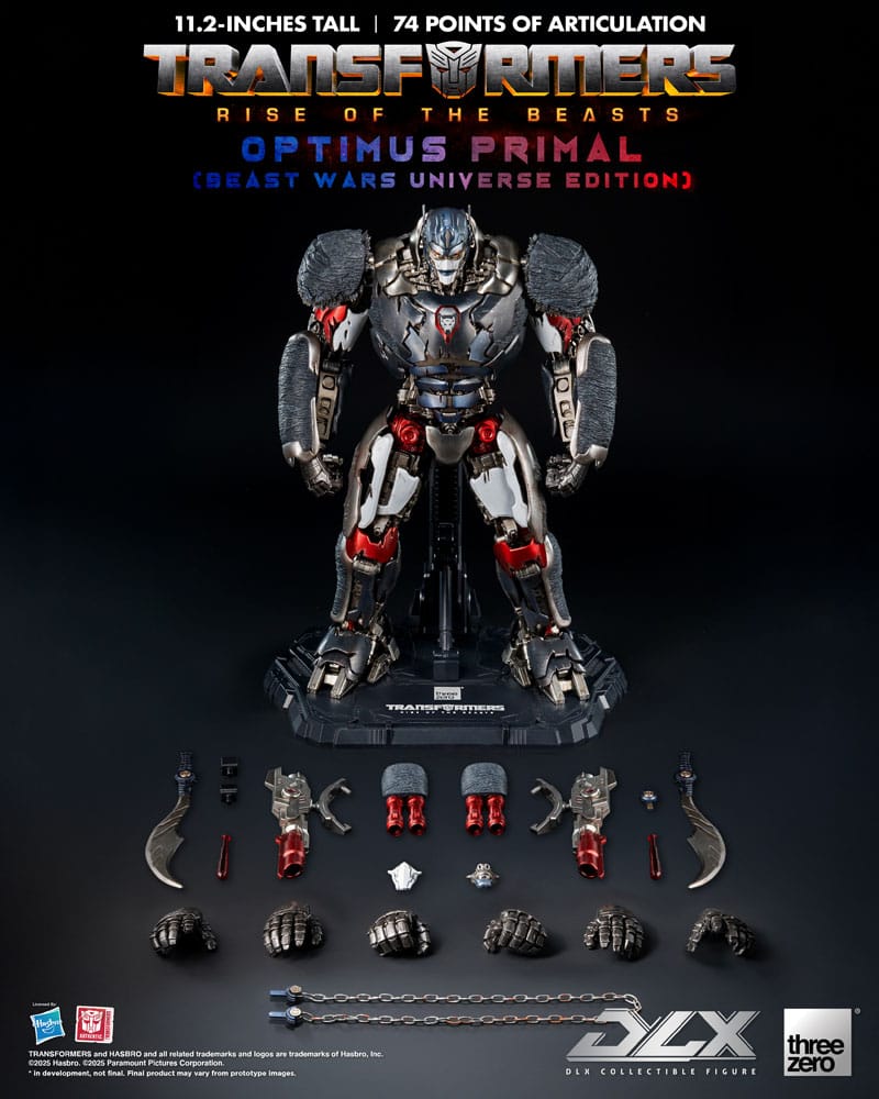 Transformers: el despertar de las bestias Figura DLX Optimus Primal (Beast Wars Universe Edition) 29 cm
