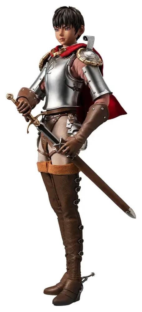 Berserk Casca 1/6 scale action figure (Golden Age) by THREE ZERO, 28 cm, armored with sword.