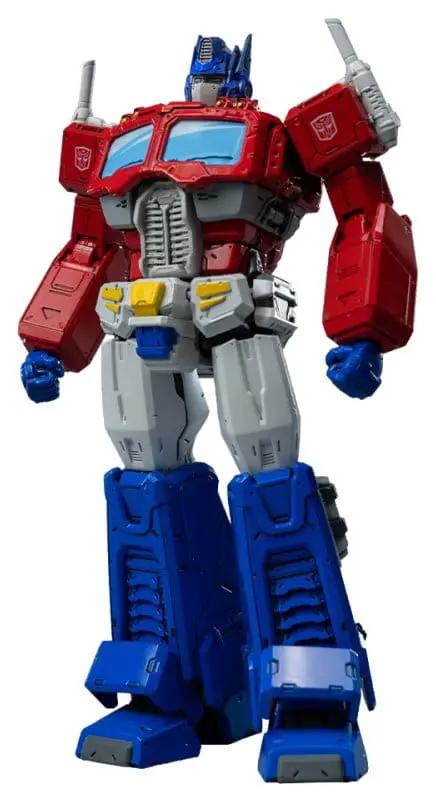 Figura de acción Transformers MDLX Optimus Prime de THREE ZERO, 18 cm, torso rojo y piernas azules