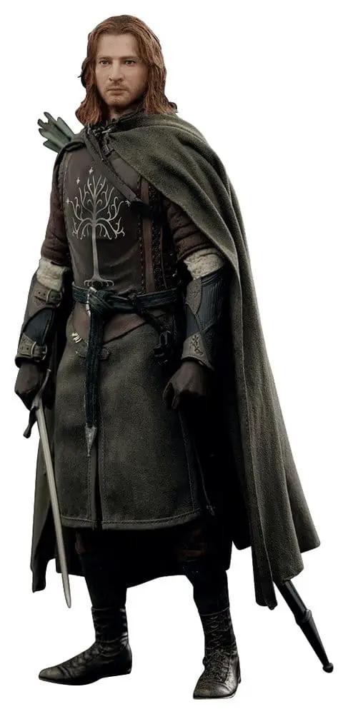 El Señor de los Anillos Faramir 1/6 action figure by ASMUS TOYS, 30 cm, green cloak and detailed armor.